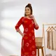Red maroon__JUST DRESS IN