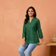 Dark Green__JUST DRESS IN