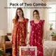 Bandhni printed __JUST DRESS IN
