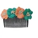 Peach And Green__SMILEBAZAR