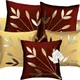 Beige & Maroon__INDOAMOR