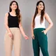 Dark-Green/Cream