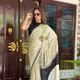WHITE BINDI__Clothing Saree Hub