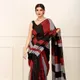 Black And Maroon__Clothing Saree Hub