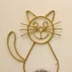 Yellow Cat__Akifi Craft
