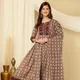 Maroon & Beige__MIZAZJAIPUR