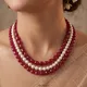 Ruby Red & Pearly Cream__NuPearls