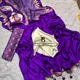 Purple__Bollywood Replica
