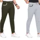 Grey & Dark Green__The Impeccable Fit