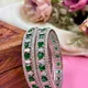Green__Wedding Chuda by Hitesh Bangles