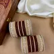 Maroon__Wedding Chuda by Hitesh Bangles