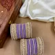 Purple__Wedding Chuda by Hitesh Bangles