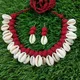 Maroon & White__Jewels Wala