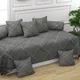 LINEAR CROSSES CHARCOAL__DHAANYA