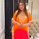 Orange__kalyani fashion