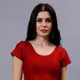 Maroon__Beauty Fashion Textile