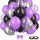 Black, Purple & Silver__Lazybeee