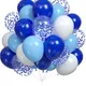 Dark Blue & White__Lazybeee