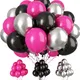Hot Pink & Black__Lazybeee