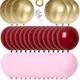 Burgundy & Baby Pink__Lazybeee