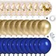 Navy Blue & Gold__Lazybeee