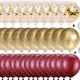 Burgundy & Gold__Lazybeee