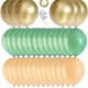 Pastel Green & Peach__Lazybeee