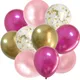 Hot Pink & Gold__Lazybeee