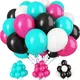 Teal & Hot Pink__Lazybeee
