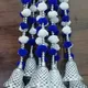 White & Blue With Bell__Novelty Enterprises