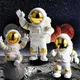 3 Pcs Big Golden astronaut showpiece__Novelty Enterprises