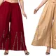 Maroon-beige__Aura Glam