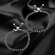 Silver With Black Beads__ Zilo jewels