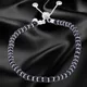 Silver With Black Beads__ Zilo jewels