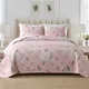 Pink Mauve Flower Print__MGeezz