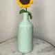 Mint Green Vase , Yellow Sunflower__Ishq-e-Ghar