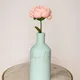 Mint Green Vase,Milky Pink Rose__Ishq-e-Ghar