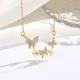 Cluster Butterfly Pendant__Aquastreet