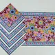 Pink,Maroon,Blue and Yellow__The Blockprint Store