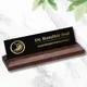 Black Plate with Gold Lettering__Craftick