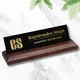 Black Plate with Gold Lettering__Craftick