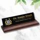 Black Plate with Gold Lettering__Craftick