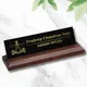 Black Plate with Gold Lettering__Craftick