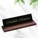 Black Plate with Gold Lettering__Craftick