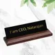 Black Plate with Gold Lettering__Craftick