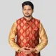 Brown  &  Red__Om Shubh Mangalam