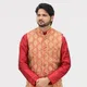 Red & Maroon__Om Shubh Mangalam