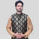 Brown  &  Dark Green__Om Shubh Mangalam