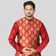 Red  &  Maroon__Om Shubh Mangalam