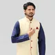 Navy Blue & Golden__Om Shubh Mangalam